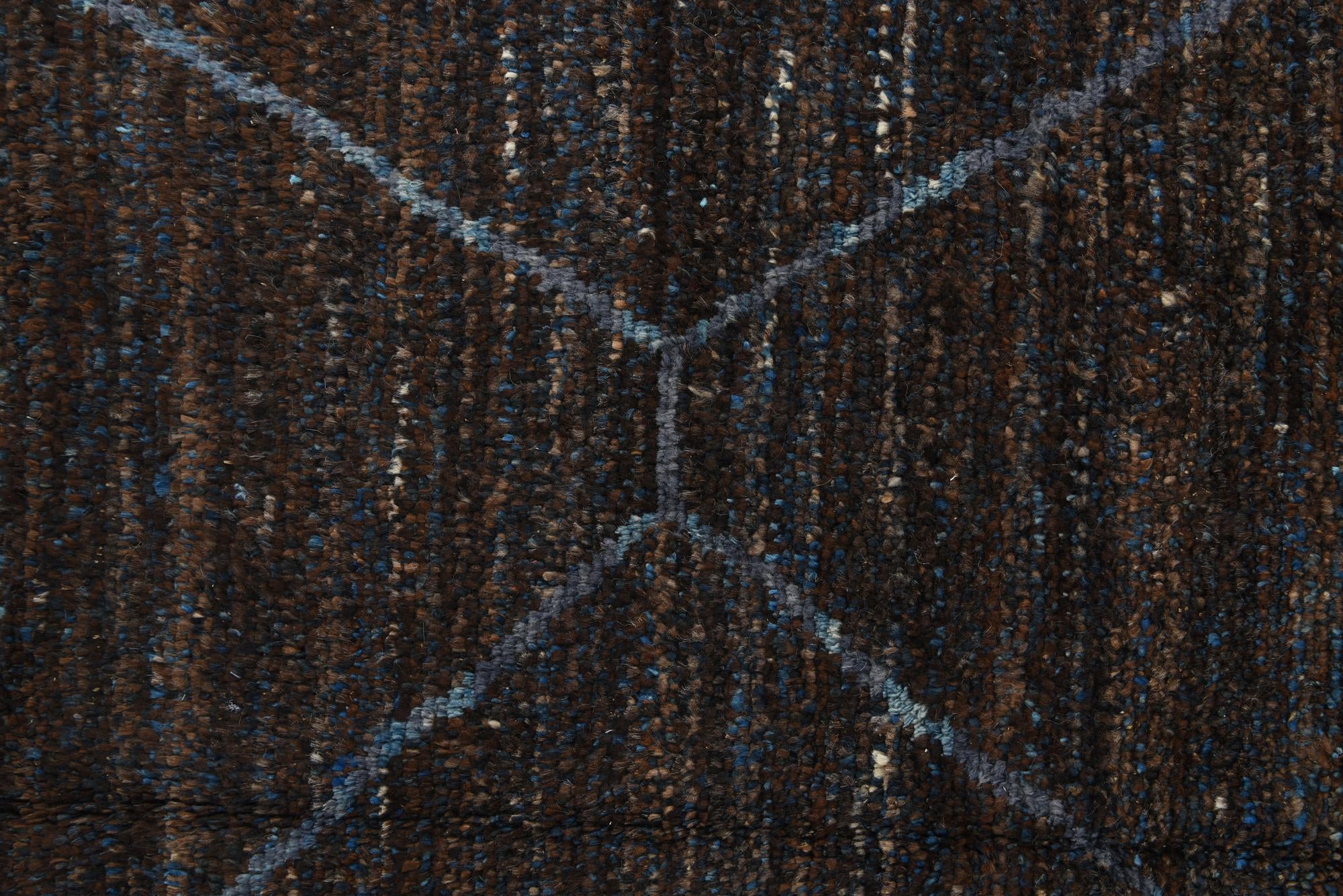 7' 10 x 10' 2 Hand Knotted Moroccan Wool Rug