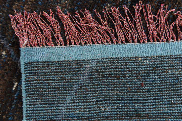 7' 10 x 10' 2 Hand Knotted Moroccan Wool Rug