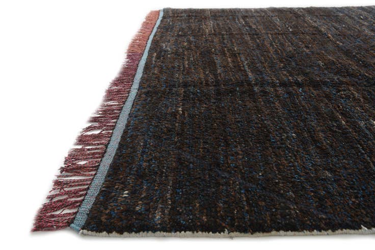 Detail image of 7' 8 x 9' 10 Hand Knotted Moroccan Wool Rug