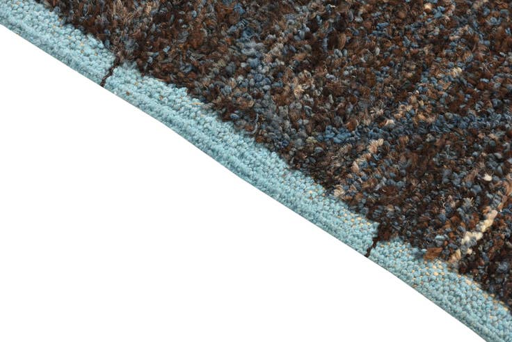 Detail image of 8' x 10' 7 Hand Knotted Moroccan Wool Rug