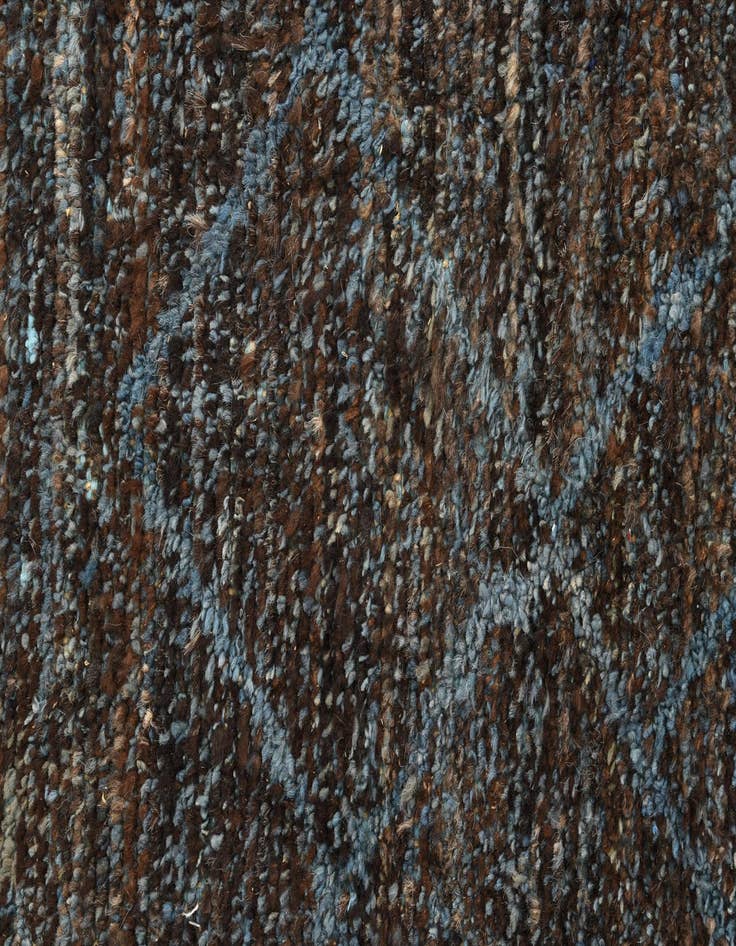 Detail image of 8' x 10' 7  Hand Knotted Moroccan Wool Rug