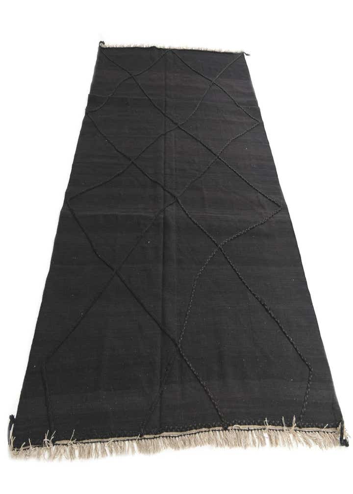 6' 7 x 10' 1 Hand Knotted Moroccan Wool Rug