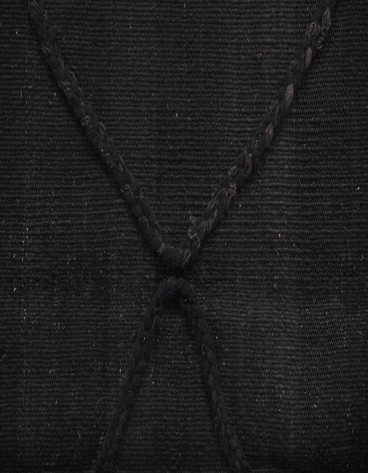 Detail image of 6' 7 x 10' 1  Hand Knotted Moroccan Wool Rug