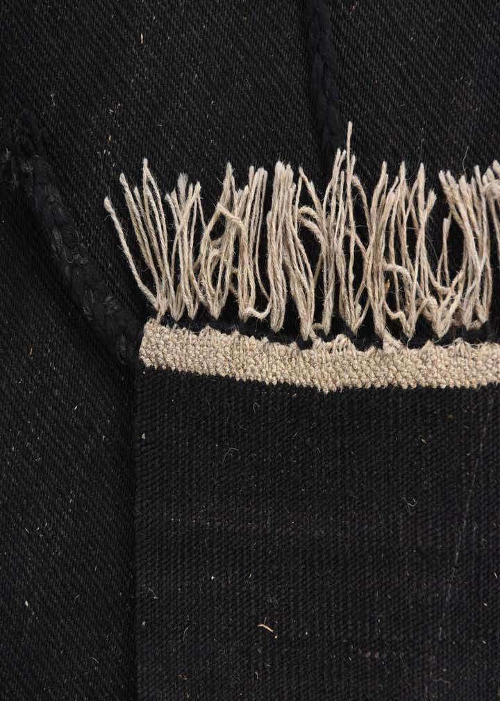 6' 7 x 10' 1 Hand Knotted Moroccan Wool Rug