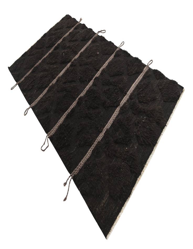 Detail image of 5' x 9' 4  Hand Knotted Moroccan Wool Rug