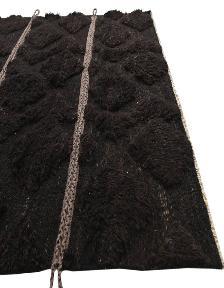 Detail image of 5' x 9' 4  Hand Knotted Moroccan Wool Rug