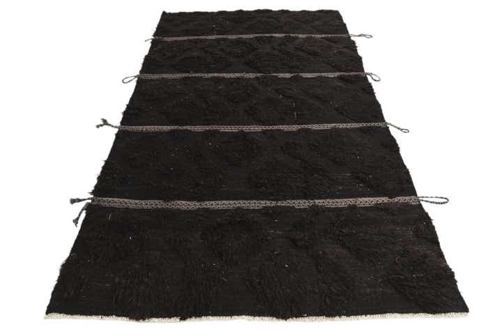 5' 2 x 9' 6 Hand Knotted Moroccan Wool Rug