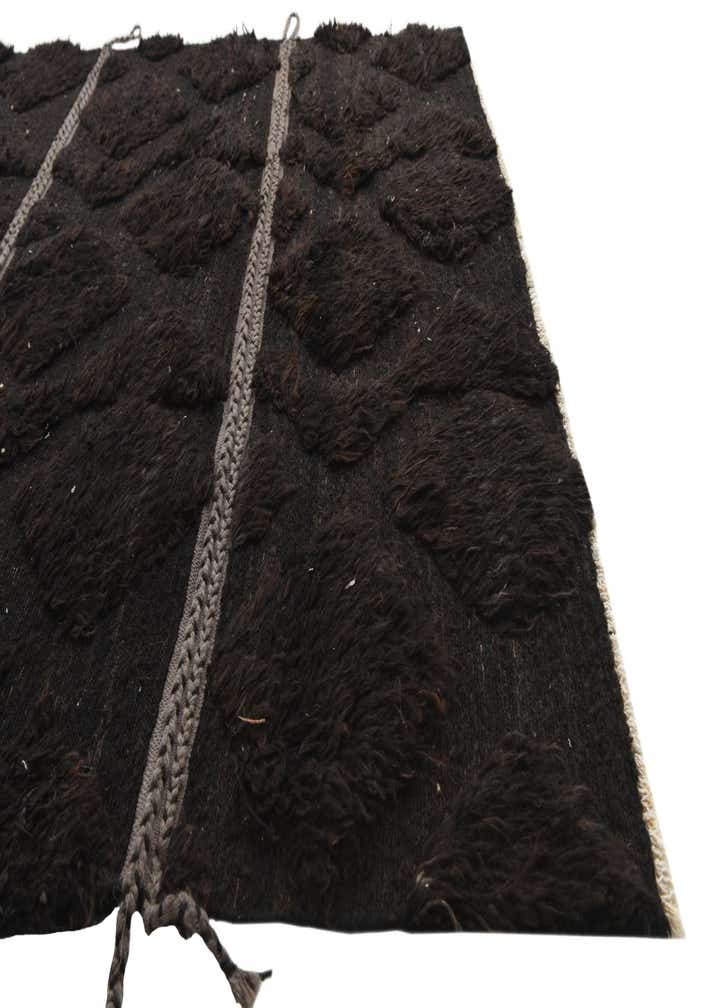 5' 2 x 9' 6 Hand Knotted Moroccan Wool Rug