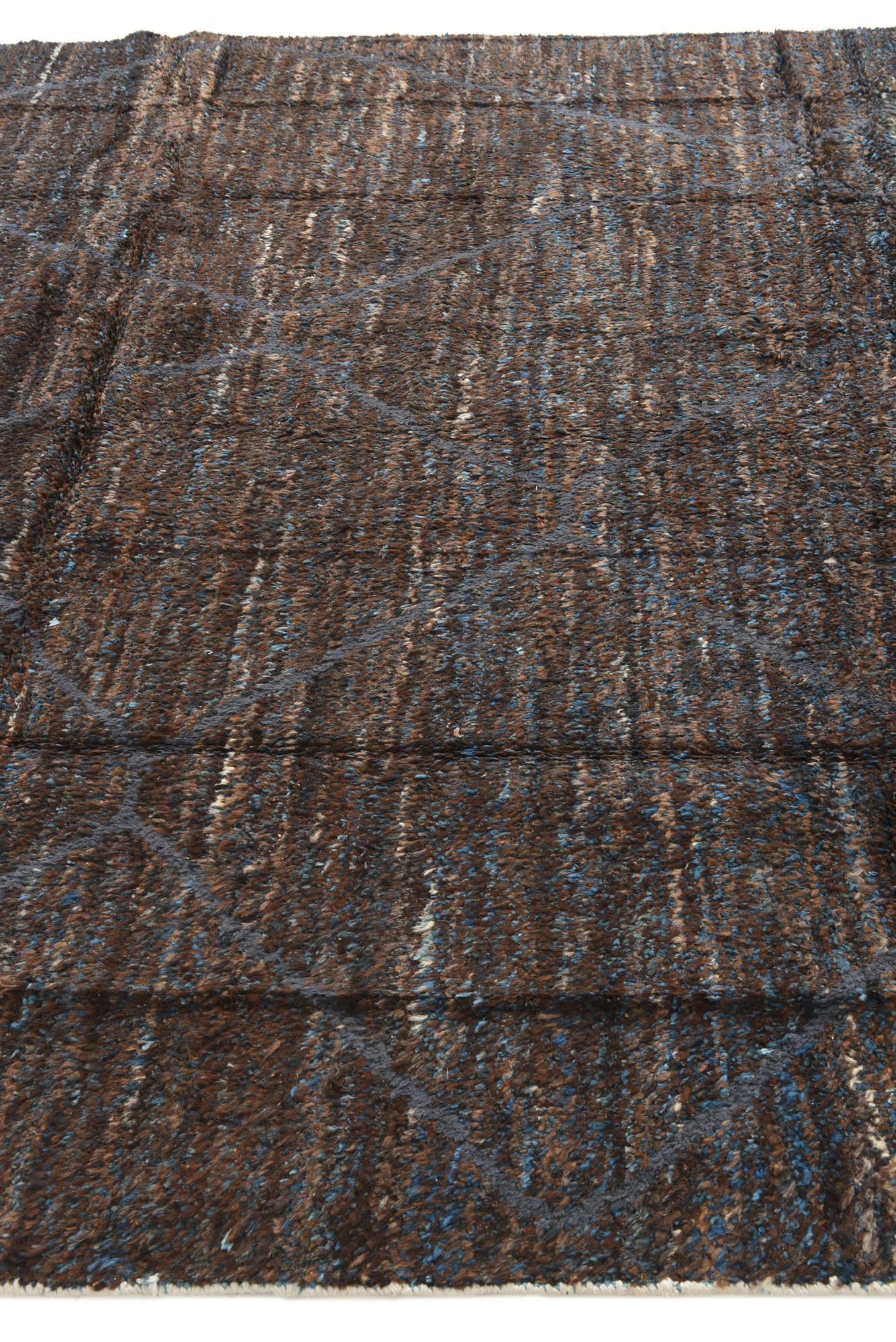 7' 7 x 10' 1 Hand Knotted Moroccan Wool Rug