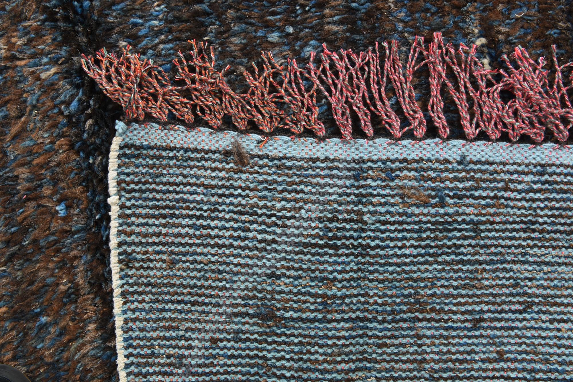 7' 7 x 10' 1 Hand Knotted Moroccan Wool Rug