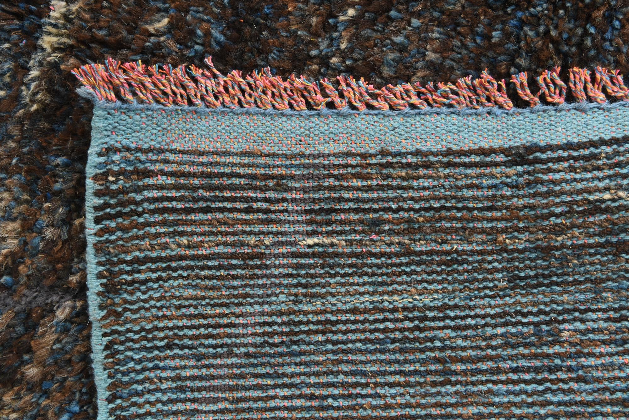 5' 7 x 9' 1 Hand Knotted Moroccan Wool Rug
