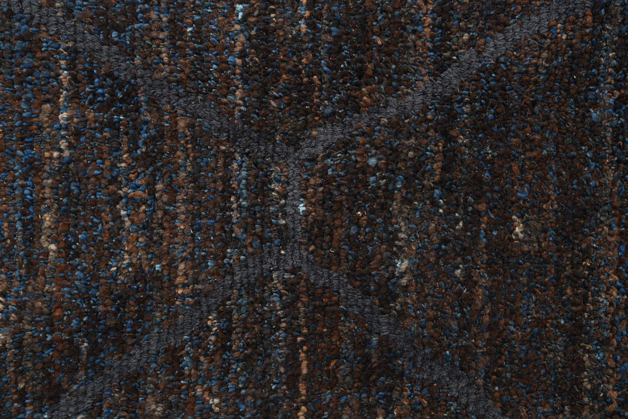 8' 10 x 12' 3 Hand Knotted Moroccan Wool Rug