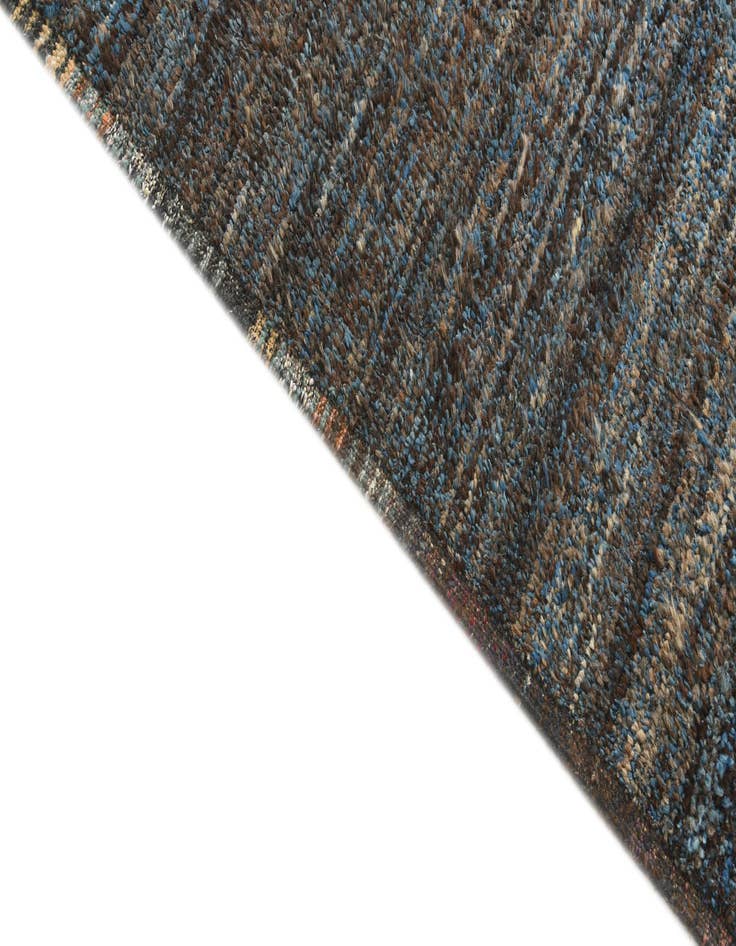 Detail image of 8' 10 x 12' 9  Hand Knotted Moroccan Wool Rug