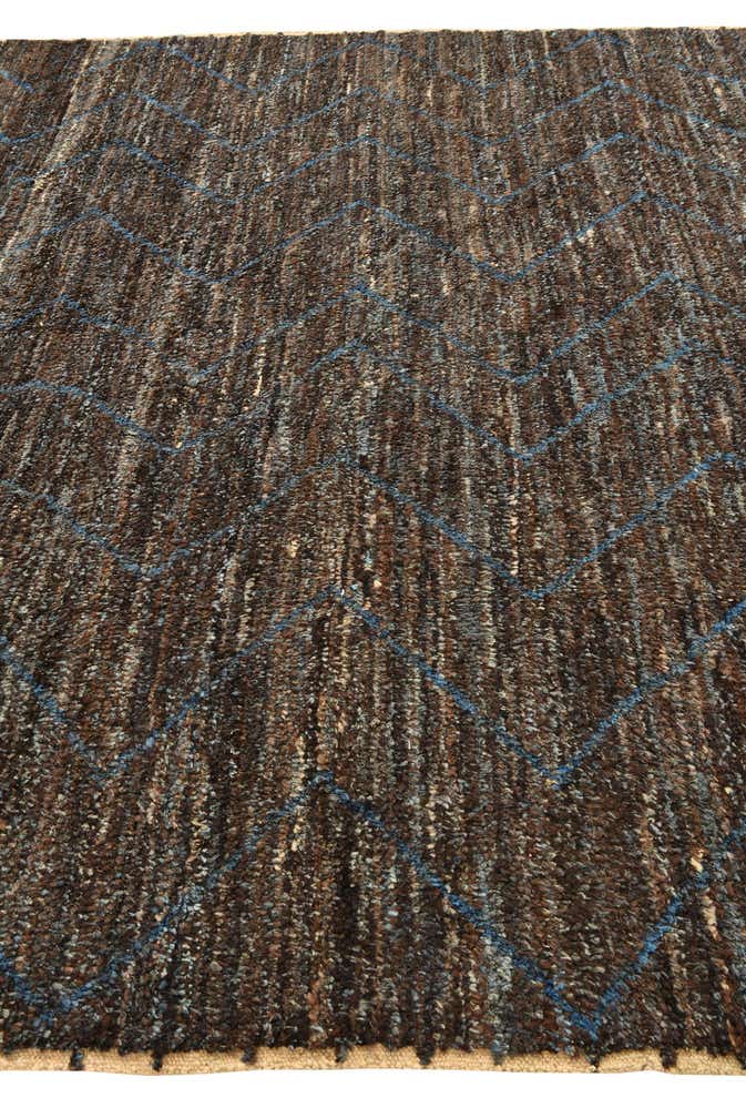 8' 5 x 10' 9 Hand Knotted Moroccan Wool Rug