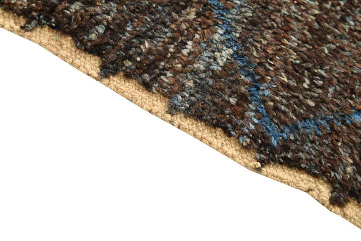 8' 5 x 10' 9 Hand Knotted Moroccan Wool Rug