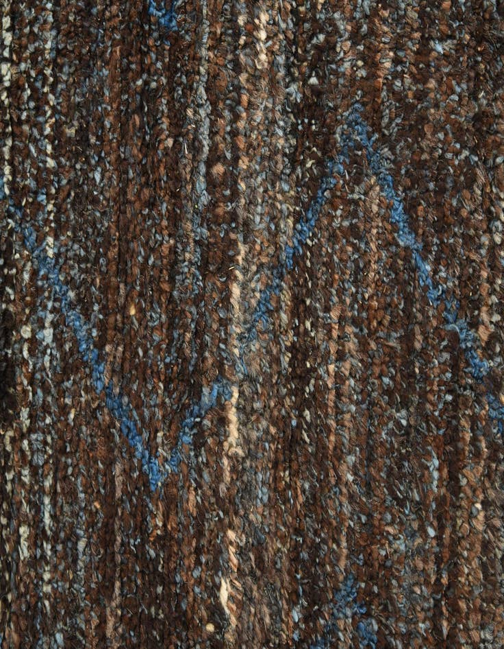 Detail image of 8' 5 x 10' 9  Hand Knotted Moroccan Wool Rug