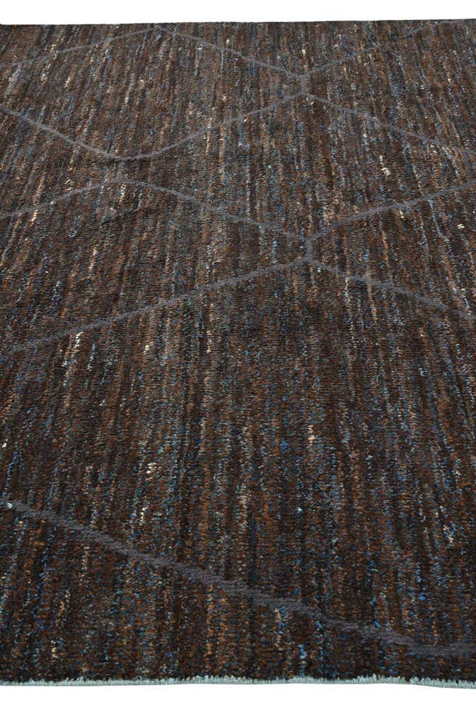 8' 10 x 12' 8 Hand Knotted Moroccan Wool Rug
