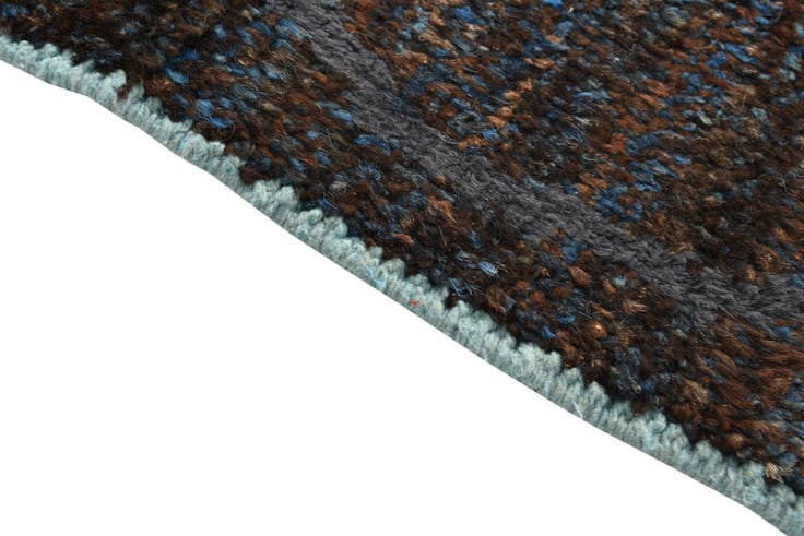 Detail image of 8' 10 x 12' 8 Hand Knotted Moroccan Wool Rug