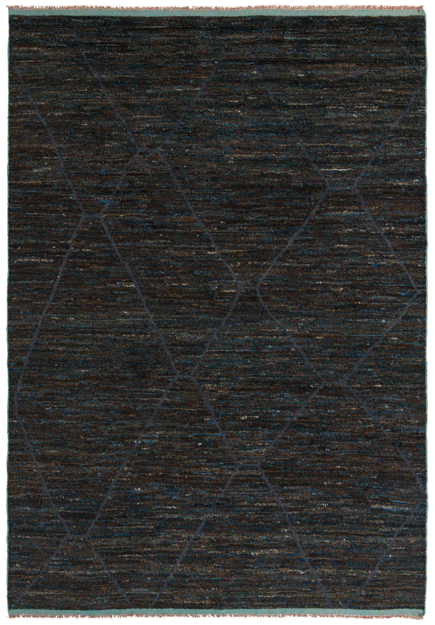 8' 10 x 12' 8 Hand Knotted Moroccan Wool Rug