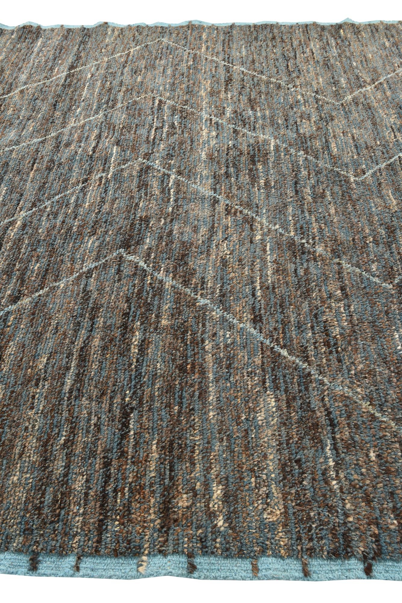 265cm x 385cm anudado a mano marroquí Alfombra Lana