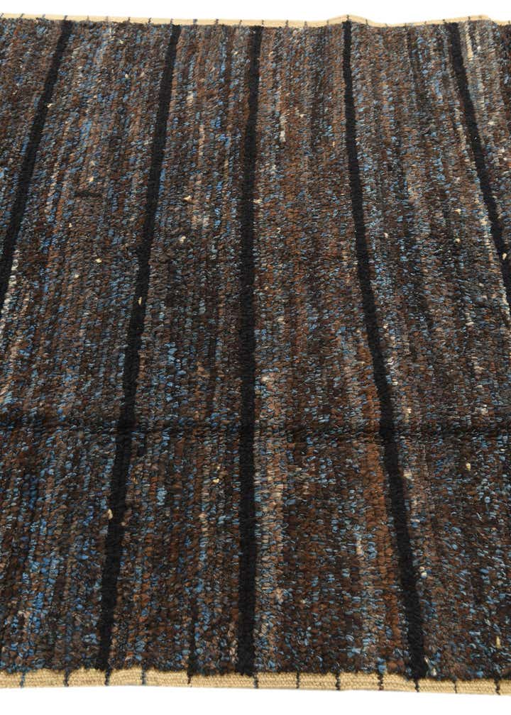 5' x 9' Hand Knotted Moroccan Wool Rug