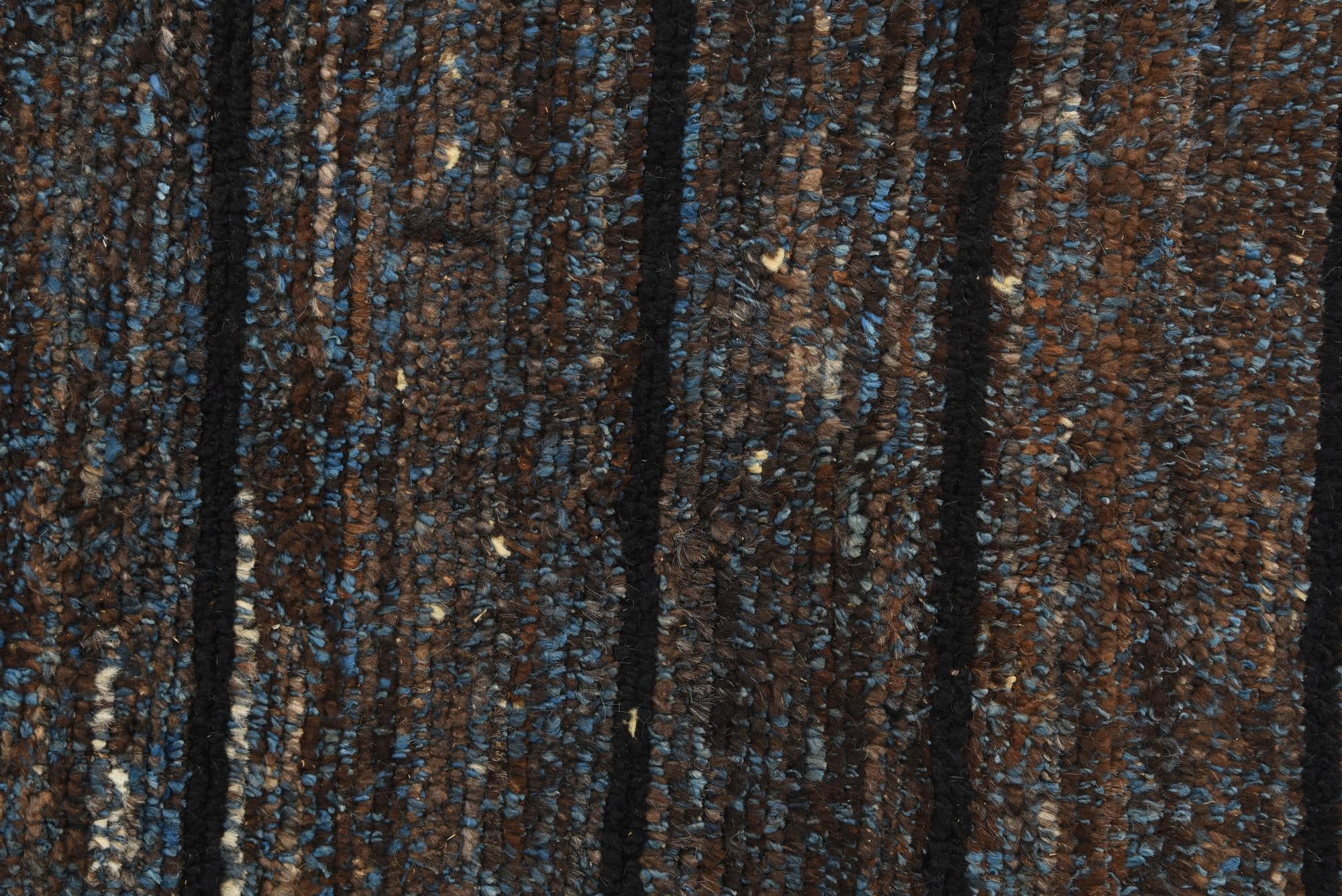 5' x 9' Hand Knotted Moroccan Wool Rug