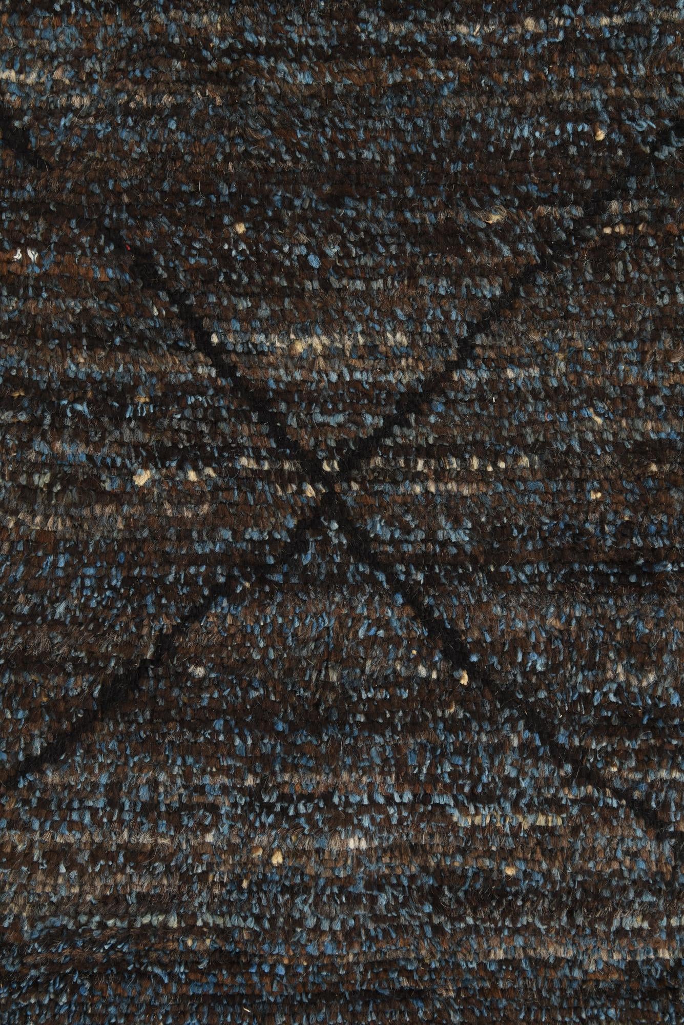6' 6 x 9' 1 Hand Knotted Moroccan Wool Rug