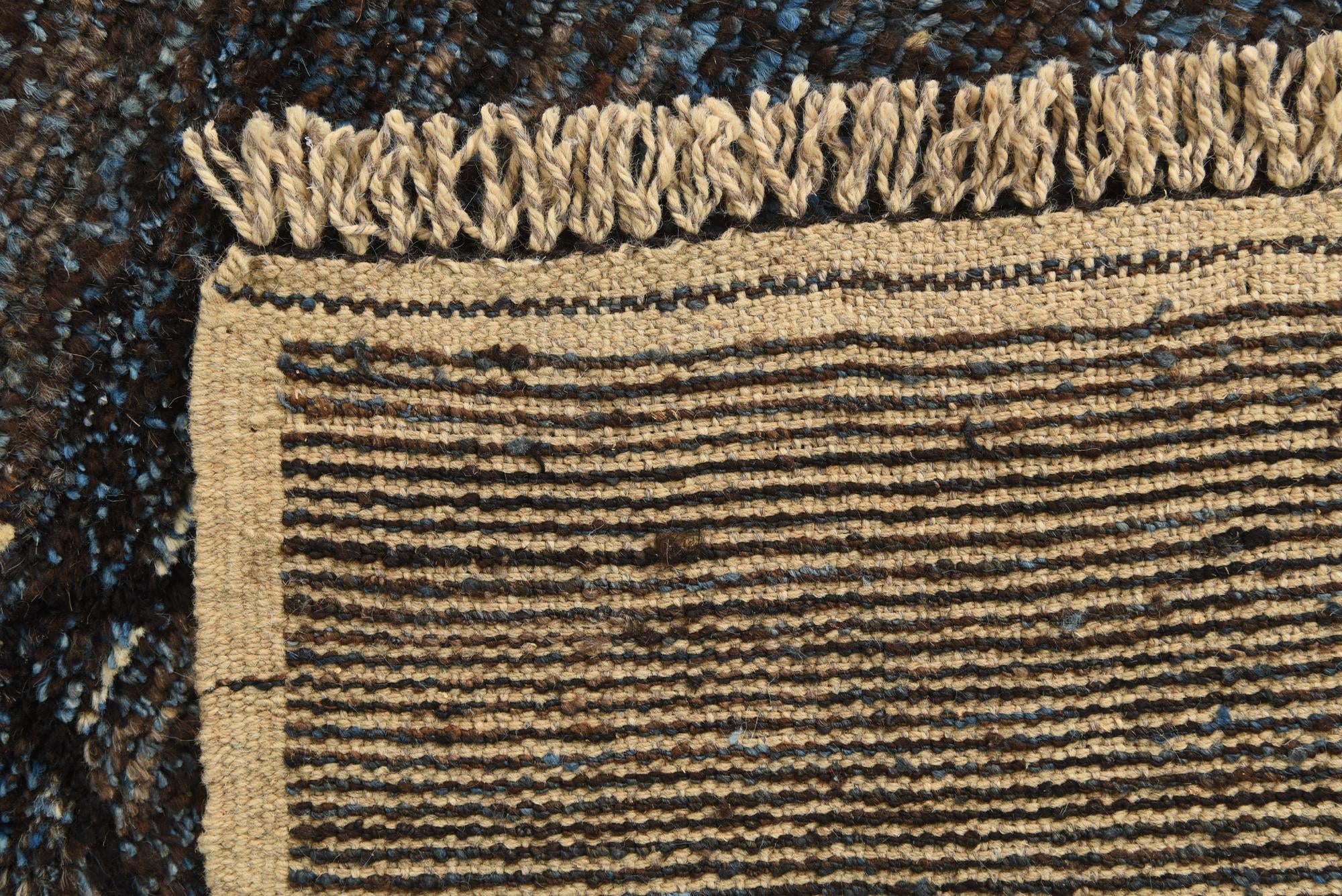 6' 6 x 9' 1 Hand Knotted Moroccan Wool Rug