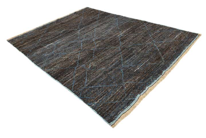 7' 10 x 10' 4 Hand Knotted Moroccan Wool Rug