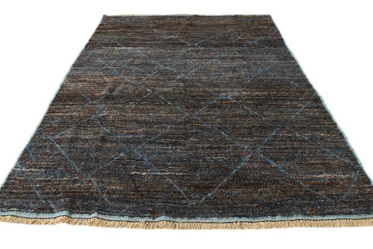 Detail image of 7' 10 x 10' 4 Hand Knotted Moroccan Wool Rug