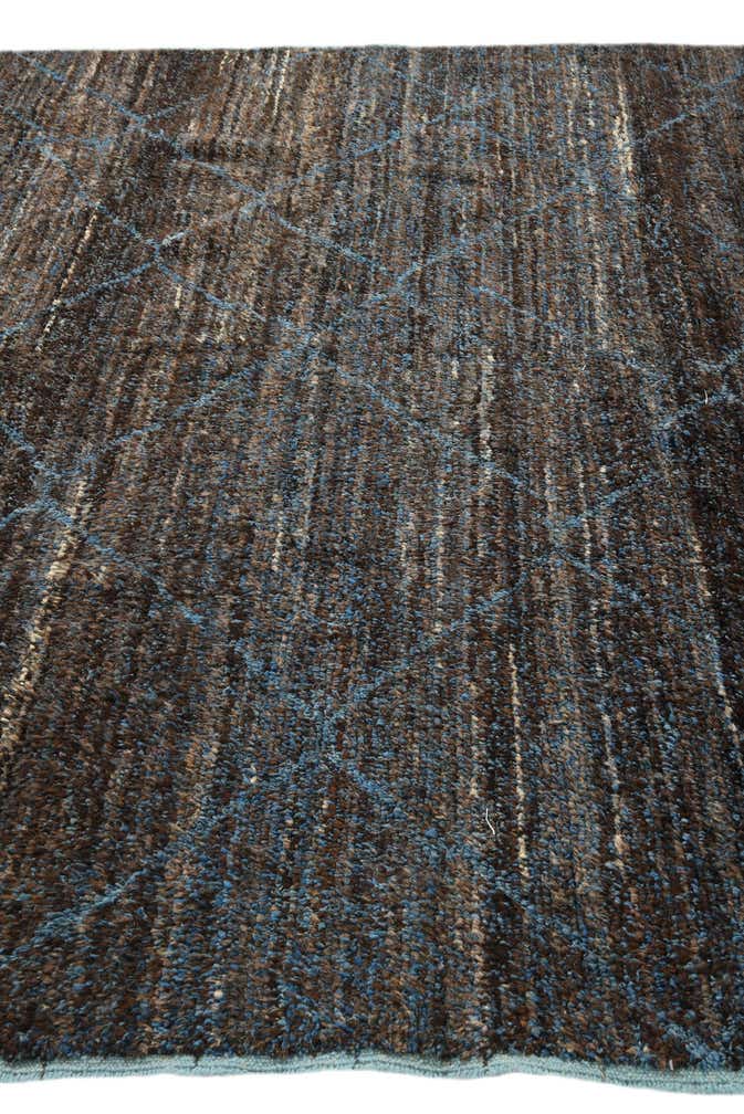 7' 10 x 10' 4 Hand Knotted Moroccan Wool Rug