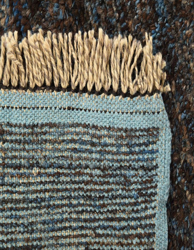 Detail image of 7' 10 x 10' 4  Hand Knotted Moroccan Wool Rug