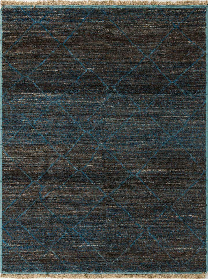 7' 10 x 10' 4 Hand Knotted Moroccan Wool Rug
