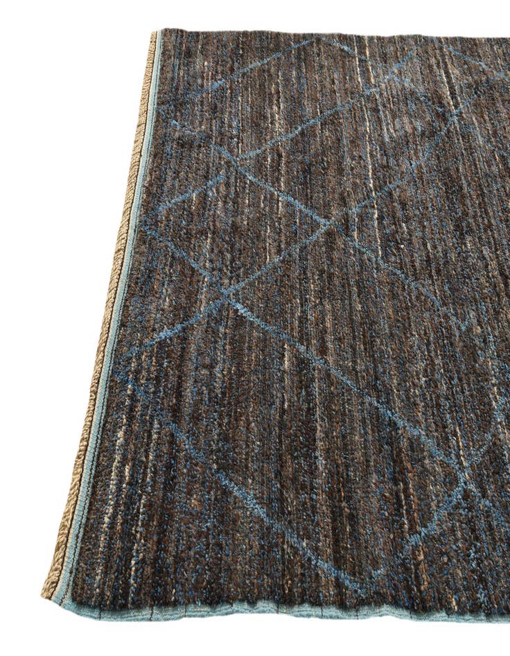 Detail image of 6' x 9' 4  Hand Knotted Moroccan Wool Rug