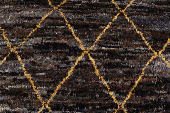 8' 6 x 11' 3 Hand Knotted Moroccan Wool Rug