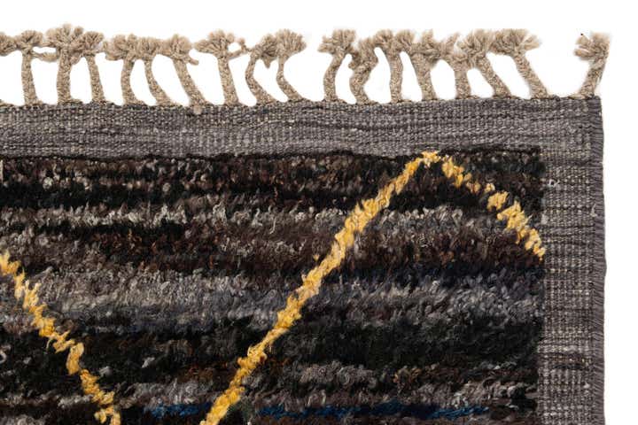 8' 6 x 11' 3 Hand Knotted Moroccan Wool Rug