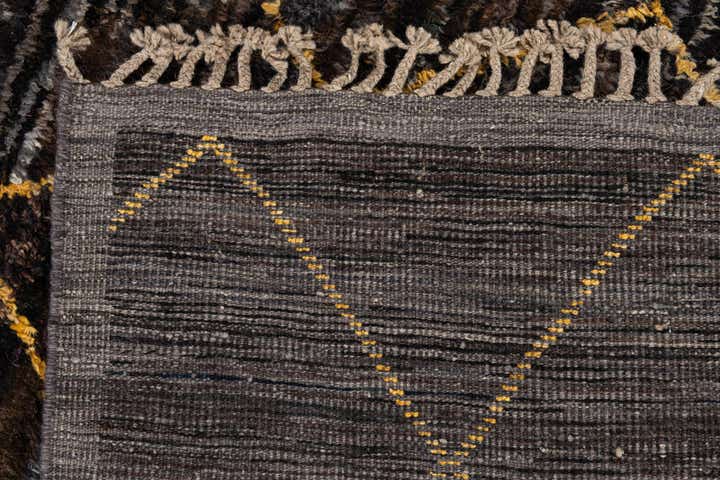 8' 6 x 11' 3 Hand Knotted Moroccan Wool Rug