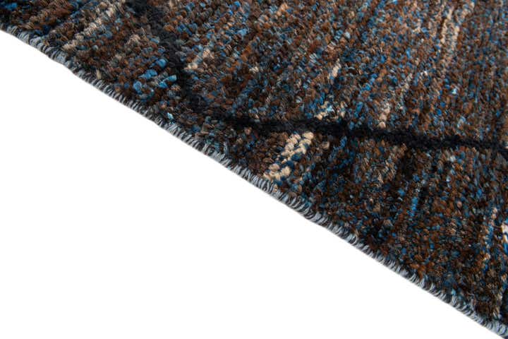 6' 1 x 9' 1 Hand Knotted Moroccan Wool Rug