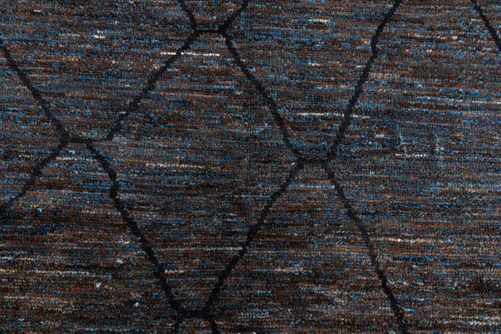 6' 1 x 9' 1 Hand Knotted Moroccan Wool Rug