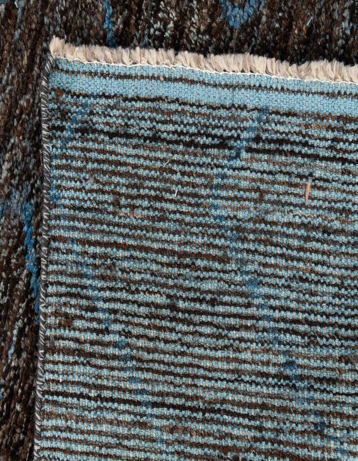 Detail image of 5' 1 x 8' 3  Hand Knotted Moroccan Wool Rug