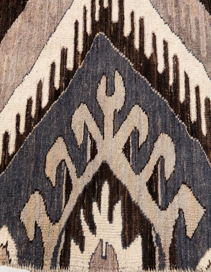 Detail image of 9' 10 x 13' 8  Hand Knotted Moroccan Wool Rug