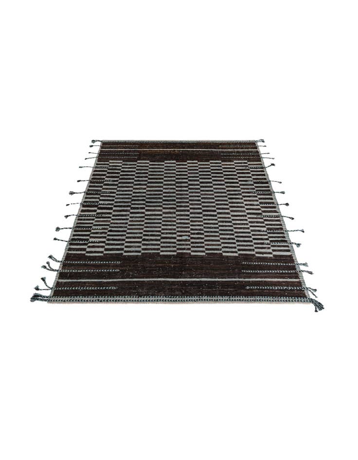 Detail image of 8' 1 x 10' 3 Hand Knotted Moroccan Wool Rug