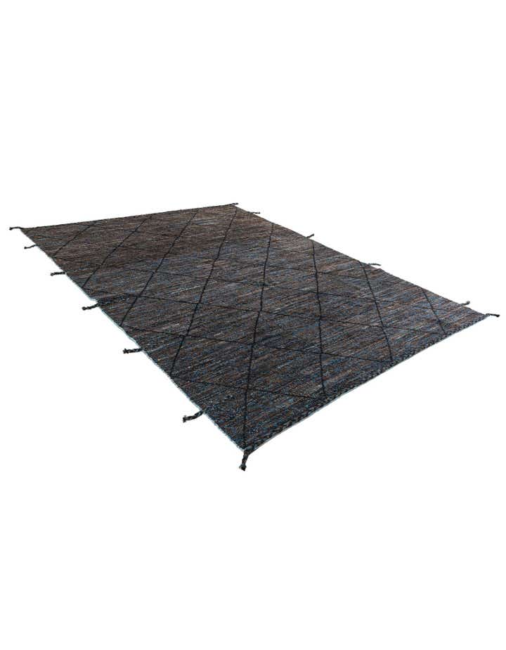 7' 7 x 10' Hand Knotted Moroccan Wool Rug