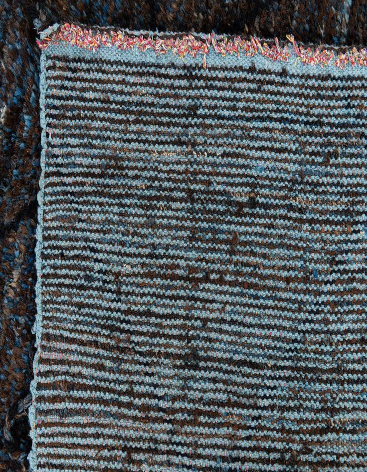 Detail image of 7' 7 x 10'  Hand Knotted Moroccan Wool Rug