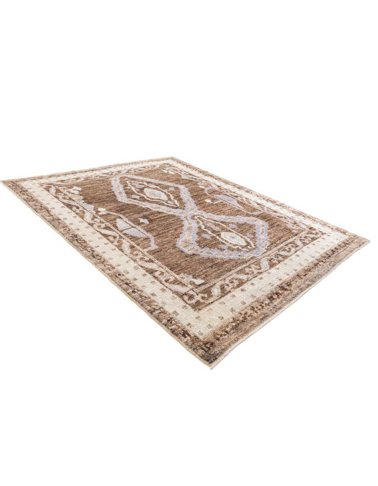 Detail image of 8' 3 x 10' 2 Hand Knotted Moroccan Wool Rug