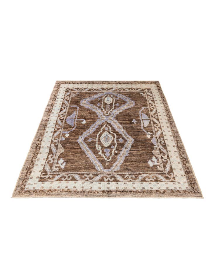 Detail image of 8' 3 x 10' 2 Hand Knotted Moroccan Wool Rug