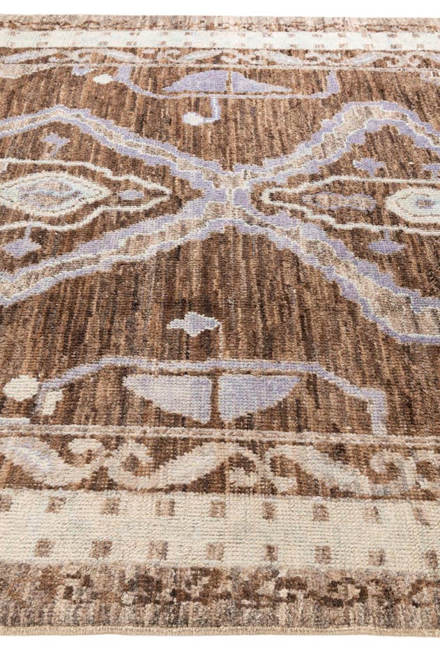 Detail image of 8' 3 x 10' 2 Hand Knotted Moroccan Wool Rug