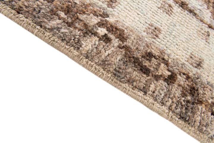 8' 3 x 10' 2 Hand Knotted Moroccan Wool Rug