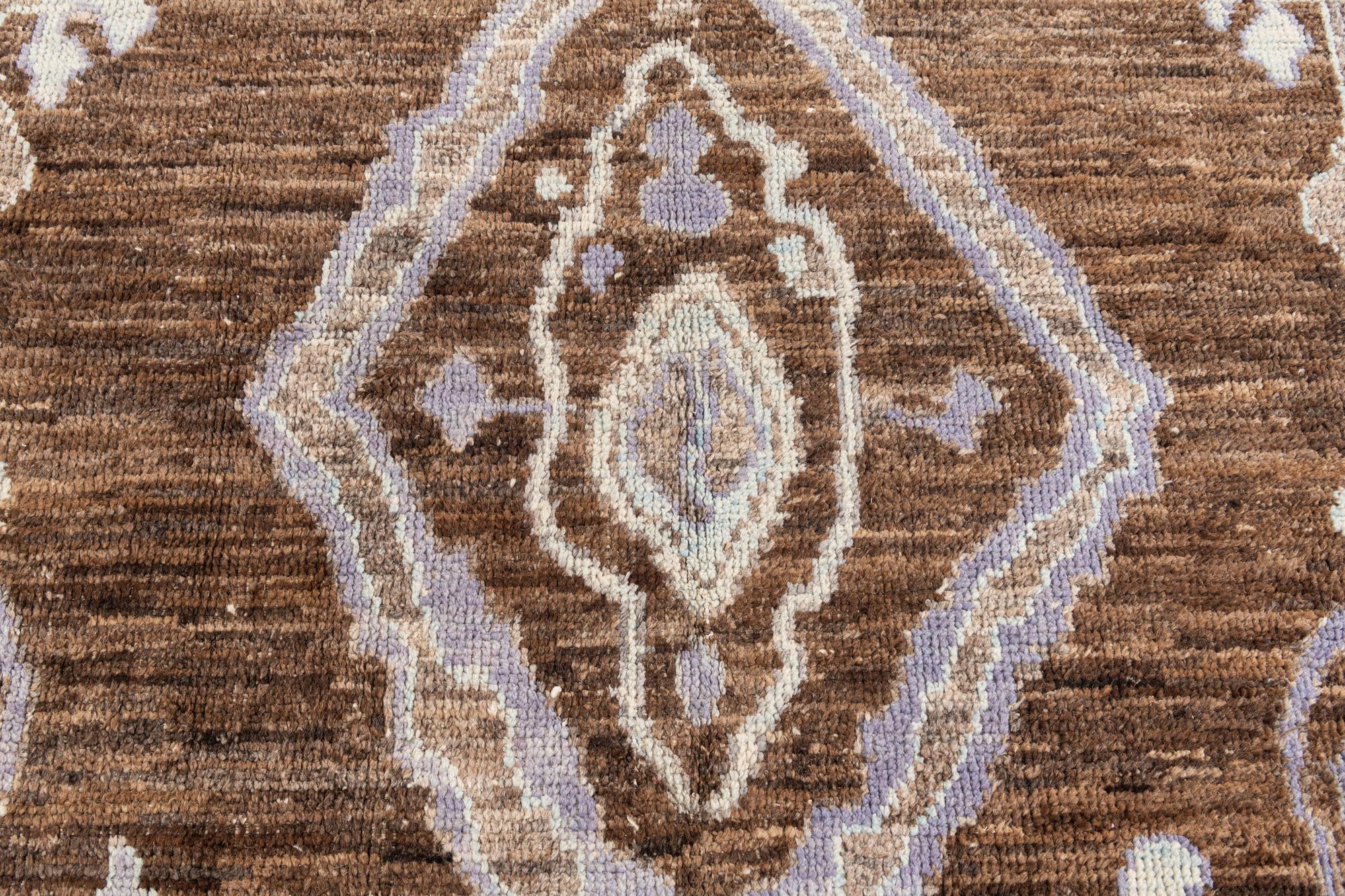 8' 3 x 10' 2 Hand Knotted Moroccan Wool Rug