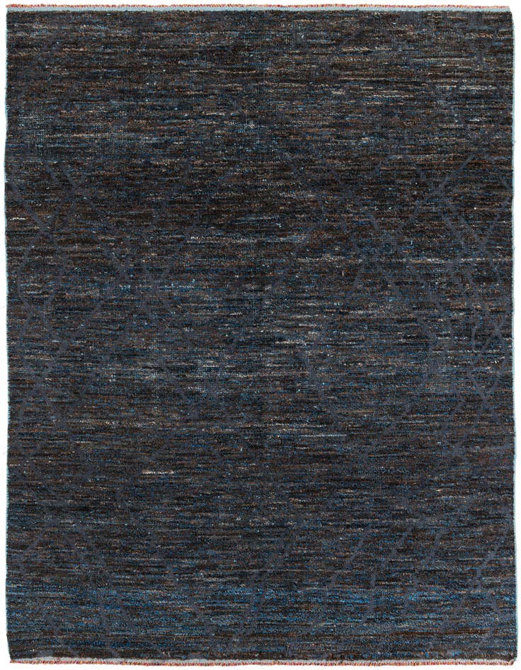 Detail image of 7' 9 x 10' 3 Hand Knotted Moroccan Wool Rug